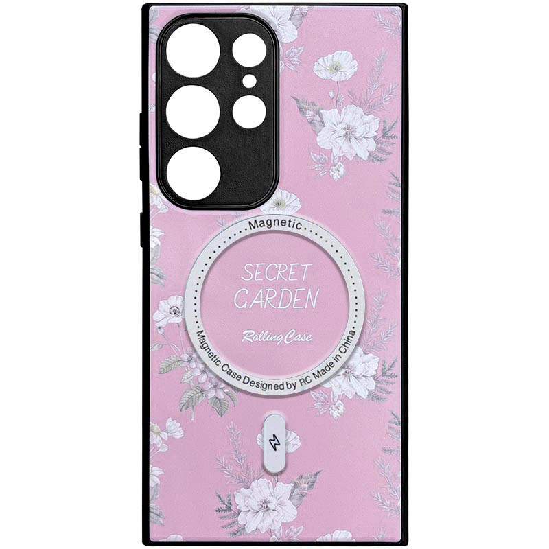 Чохол Secret Garden with MagFit для Samsung Galaxy S23 Ultra | Fashion Case на малюнкі №1