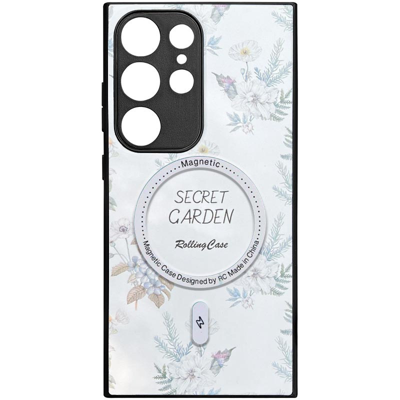 Чохол Secret Garden with MagFit для Samsung Galaxy S23 Ultra | Fashion Case на малюнкі №1
