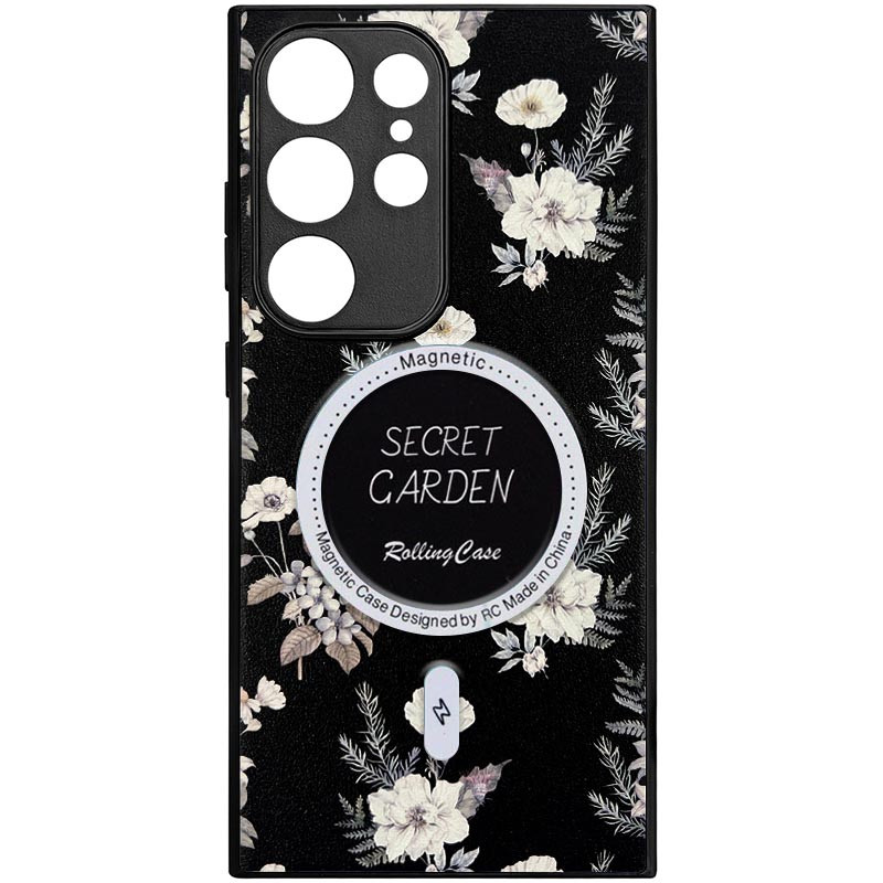 Чохол Secret Garden with MagFit для Samsung Galaxy S24 Ultra | Fashion Case на малюнкі №1