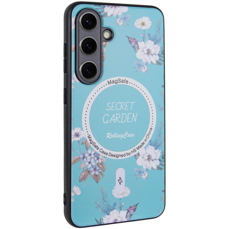 Чохол Secret Garden with MagFit для Samsung Galaxy S24 FE | Fashion Case на малюнкі №1