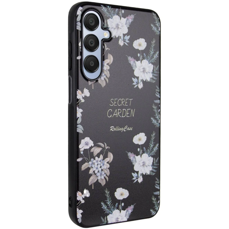 TPU+PC чехол Secret Garden для Samsung Galaxy A15 4G/5G, Black, TPU+PC, купить оптом с доставкой