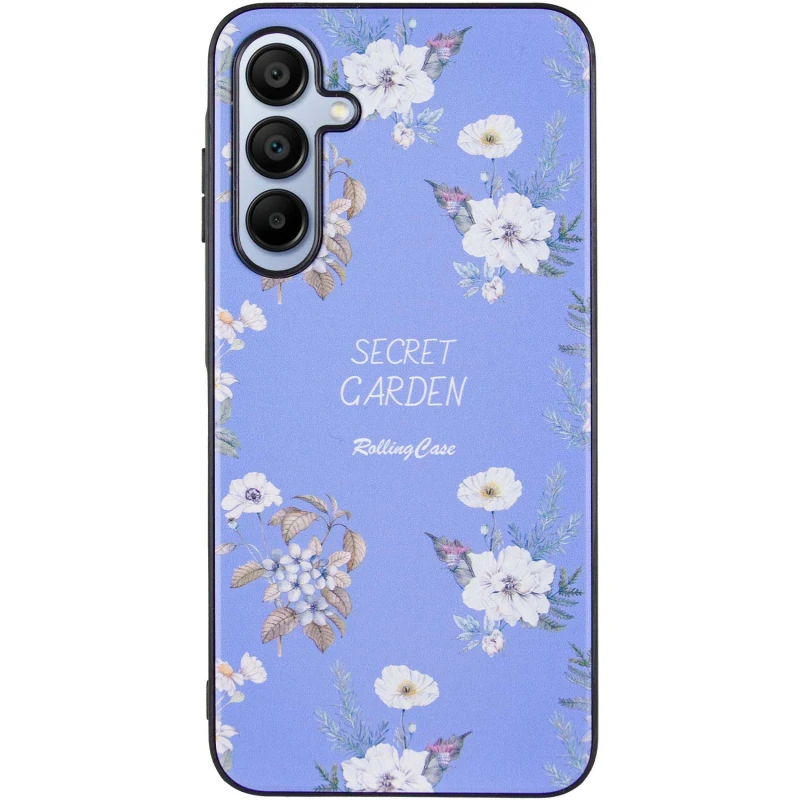 TPU+PC чехол Secret Garden для Samsung Galaxy A15 4G/5G, Lilac 1, TPU+PC, купить оптом с доставкой