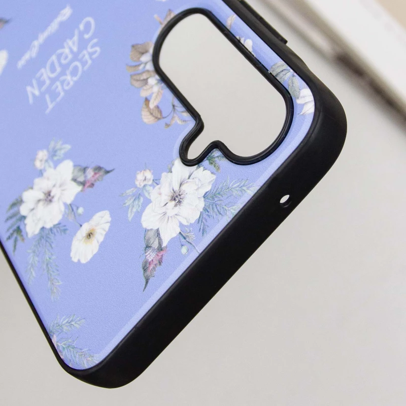 TPU+PC чехол Secret Garden для Samsung Galaxy A15 4G/5G, Lilac 5, TPU+PC, купить оптом с доставкой