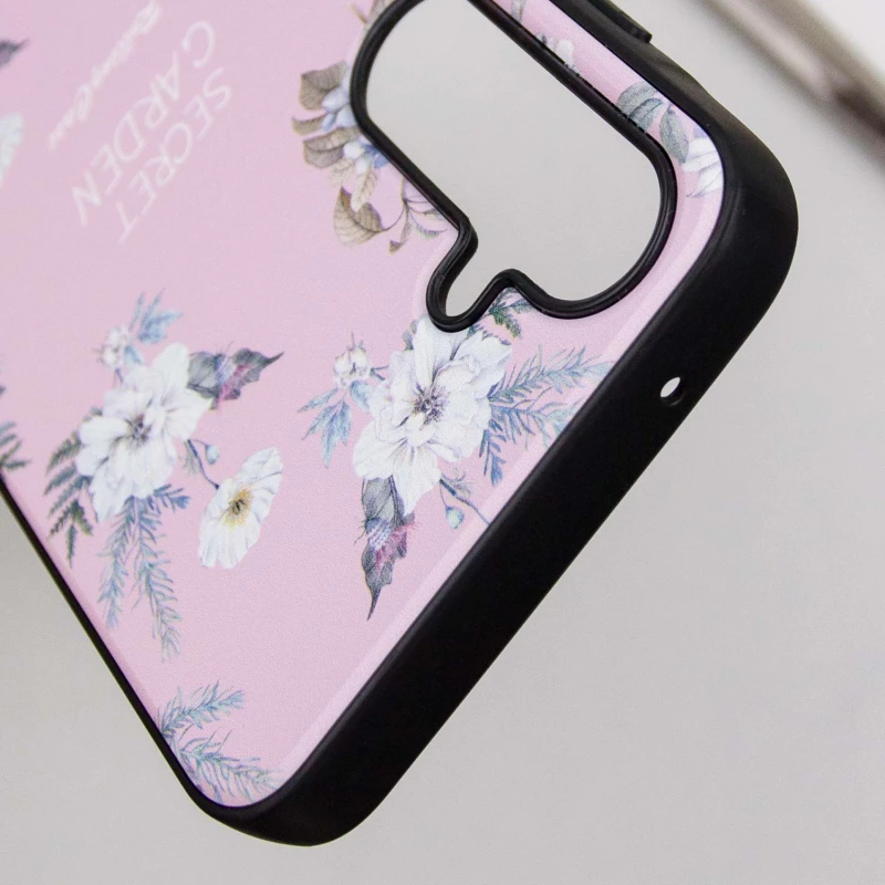TPU+PC чехол Secret Garden для Samsung Galaxy A15 4G/5G, Pink 5, TPU+PC, купить оптом с доставкой
