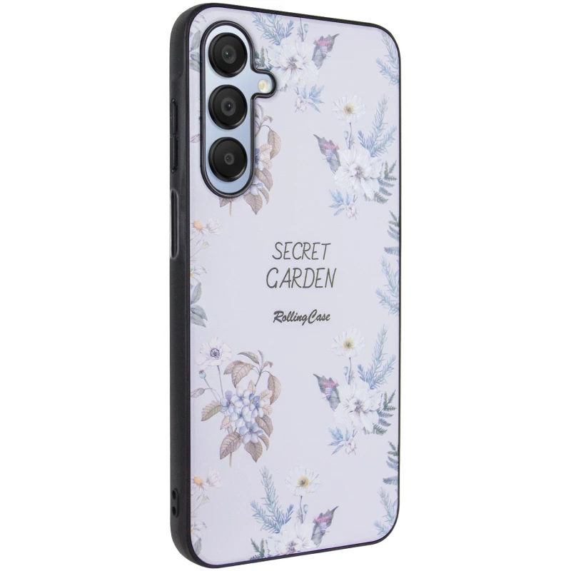 TPU+PC чехол Secret Garden для Samsung Galaxy A15 4G/5G, White, TPU+PC, купить оптом с доставкой