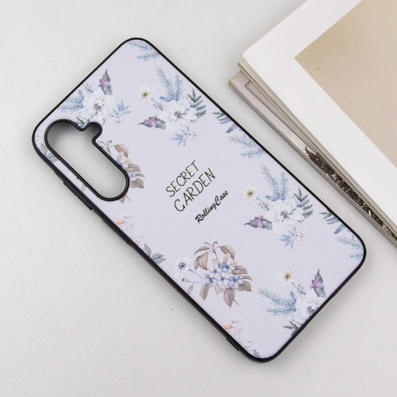 TPU+PC чехол Secret Garden для Samsung Galaxy A15 4G/5G, White 2, TPU+PC, купить оптом с доставкой