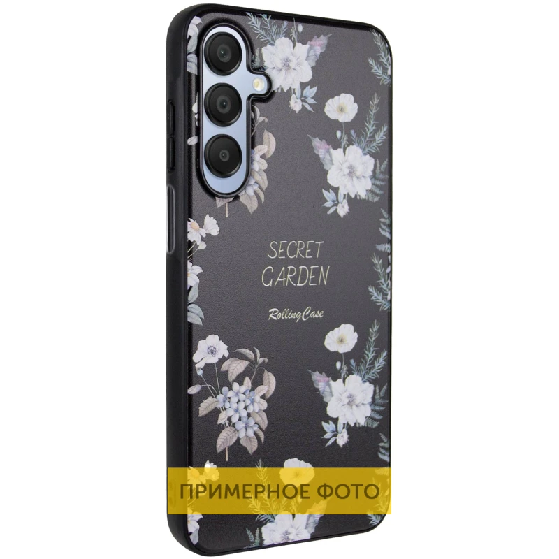 TPU+PC чехол Secret Garden для Samsung Galaxy A06, Black, TPU+PC, купить оптом с доставкой