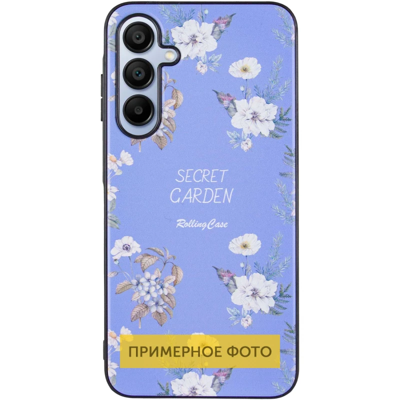 TPU+PC чехол Secret Garden для Samsung Galaxy A06, Lilac 1, TPU+PC, купить оптом с доставкой
