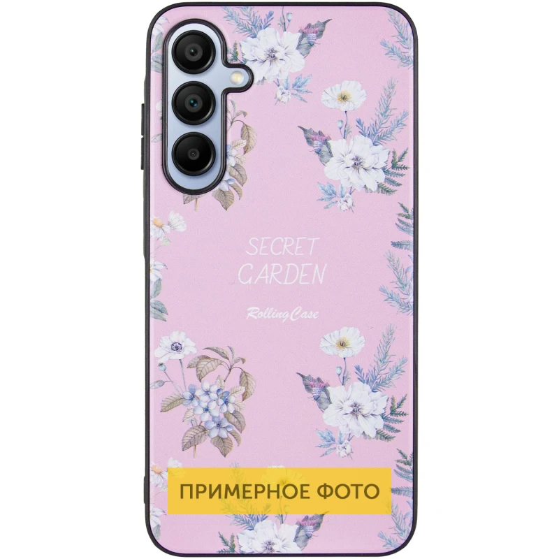 TPU+PC чехол Secret Garden для Samsung Galaxy A06, Pink 1, TPU+PC, купить оптом с доставкой