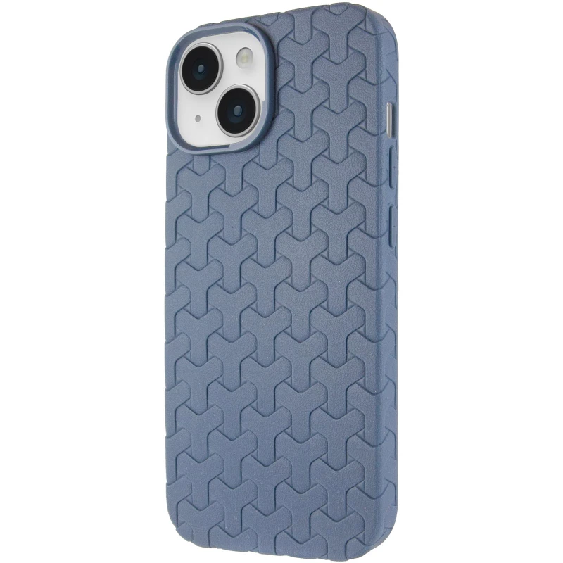 Чохол TPU Weaving для Apple iPhone 12 Pro Max (6.7"), Blue, TPU, купити оптом з доставкою