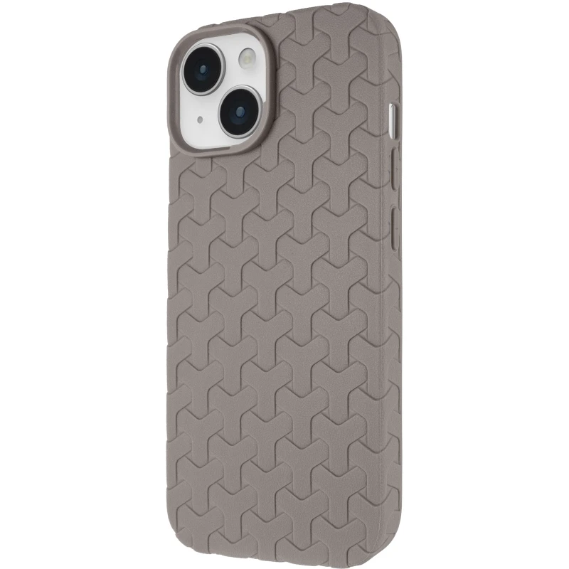 Чохол TPU Weaving для Apple iPhone 12 Pro Max (6.7"), Grey, TPU, купити оптом з доставкою