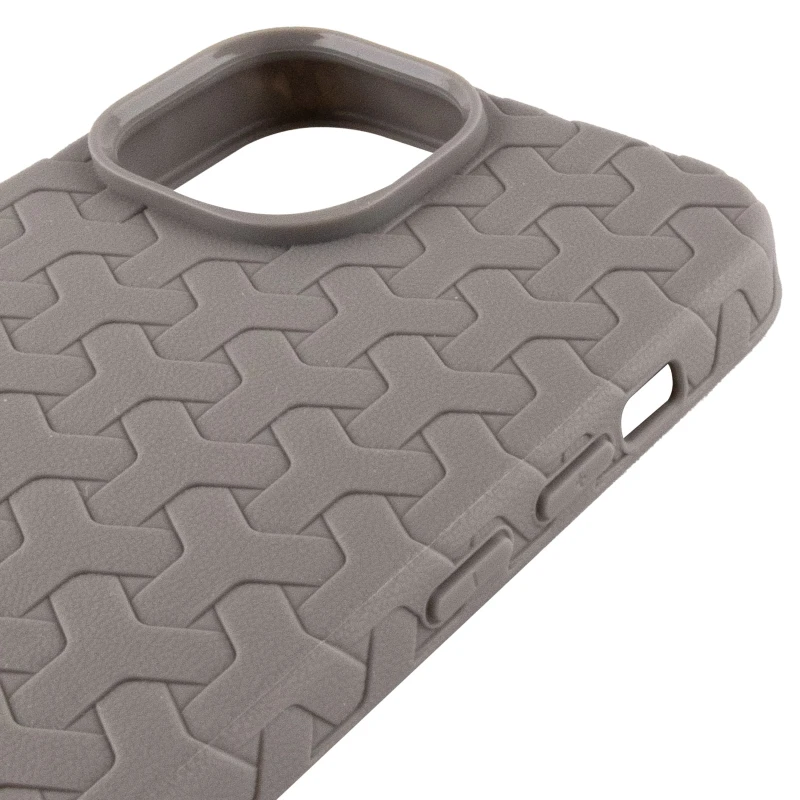 Чохол TPU Weaving для Apple iPhone 12 Pro Max (6.7"), Grey 3, TPU, купити оптом з доставкою