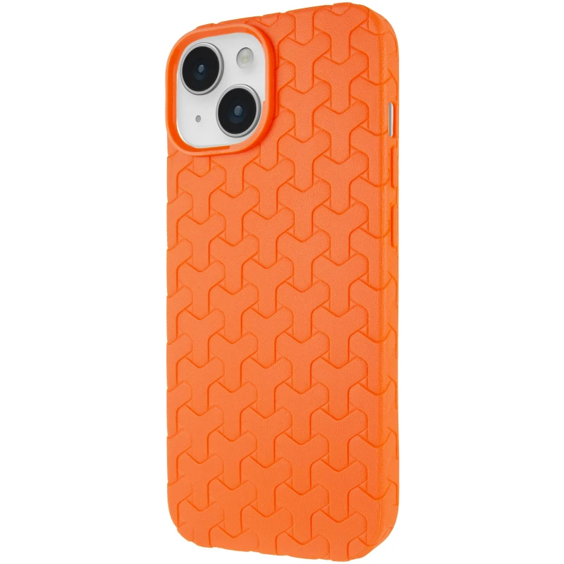 Чохол TPU Weaving для Apple iPhone 12 Pro Max (6.7"), Orange, TPU, купити оптом з доставкою
