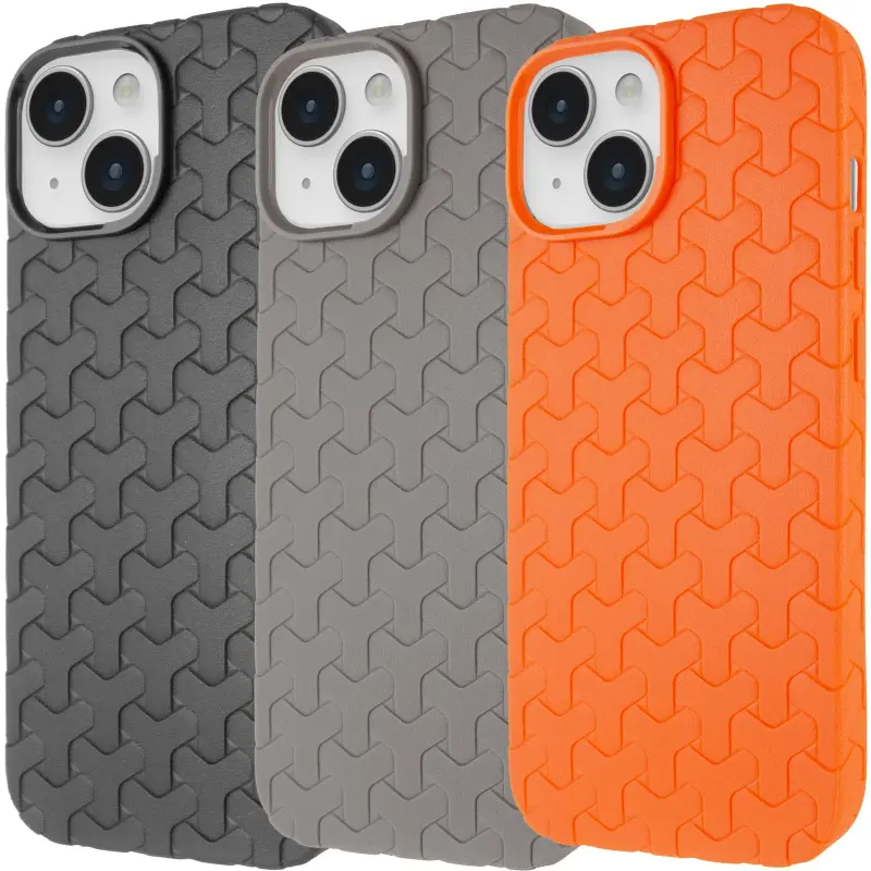 Чехол TPU Weaving для Apple iPhone 15 (6.1"), TPU, купить оптом с доставкой
