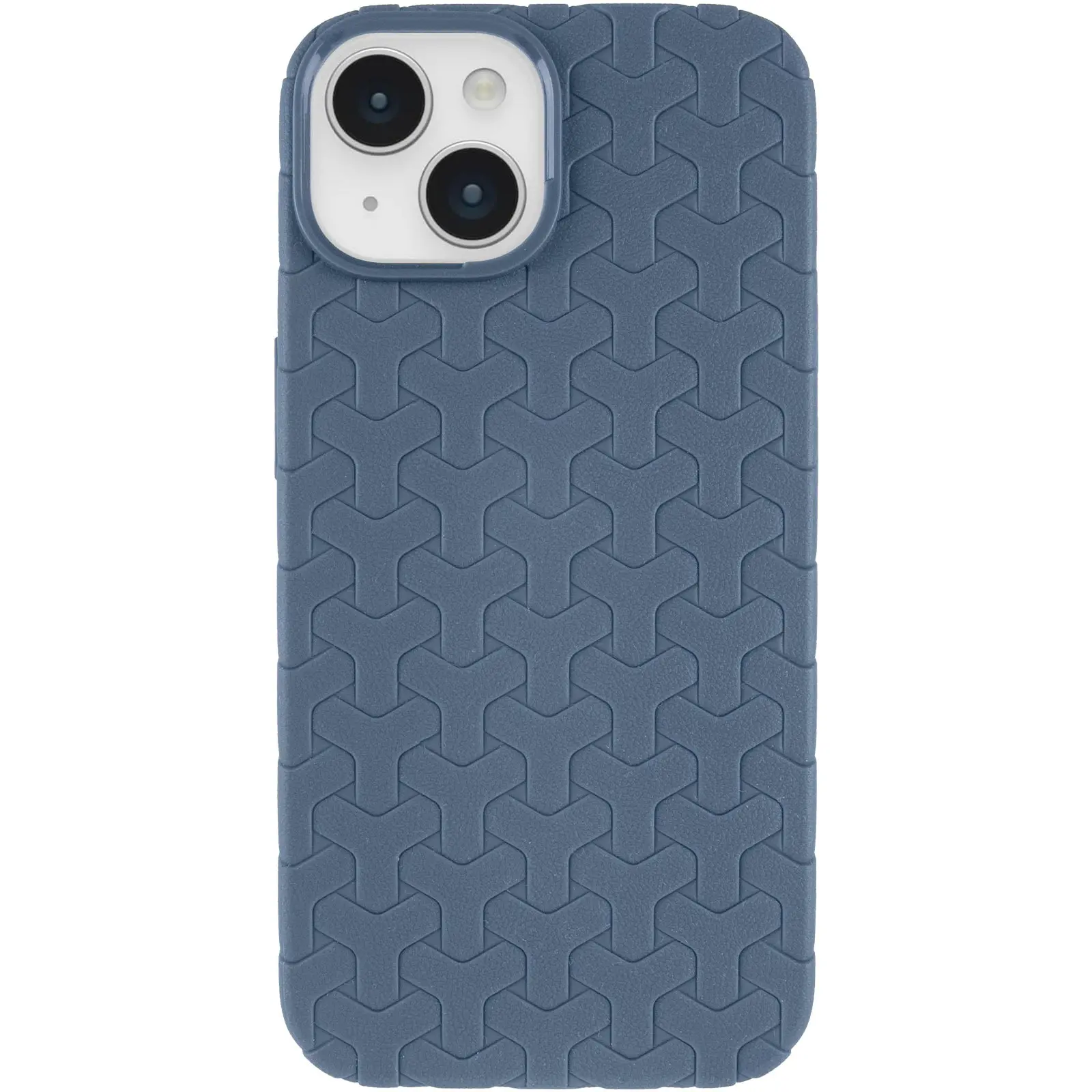 Чехол TPU Weaving для Apple iPhone 15 (6.1"), Blue 1, TPU, купить оптом с доставкой