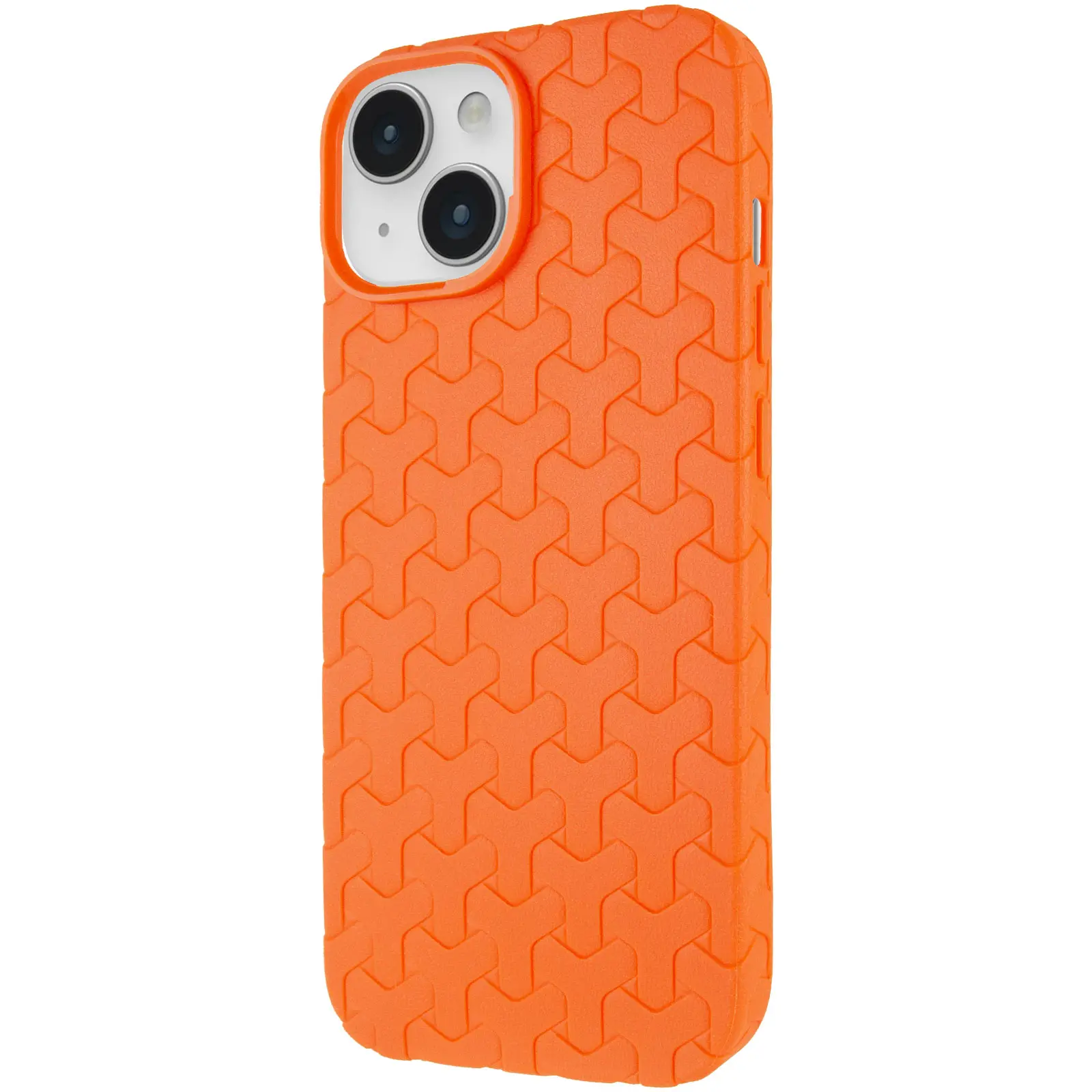Чехол TPU Weaving для Apple iPhone 15 (6.1"), Orange, TPU, купить оптом с доставкой