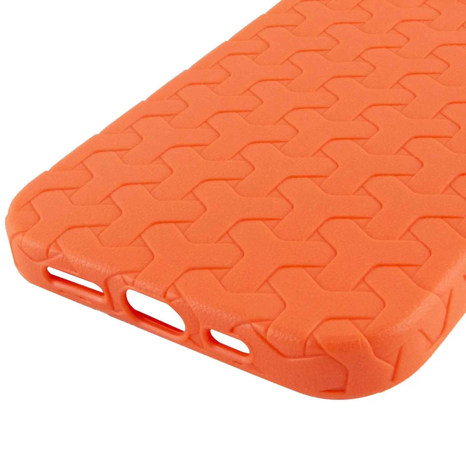 Чехол TPU Weaving для Apple iPhone 15 (6.1"), Orange 4, TPU, купить оптом с доставкой