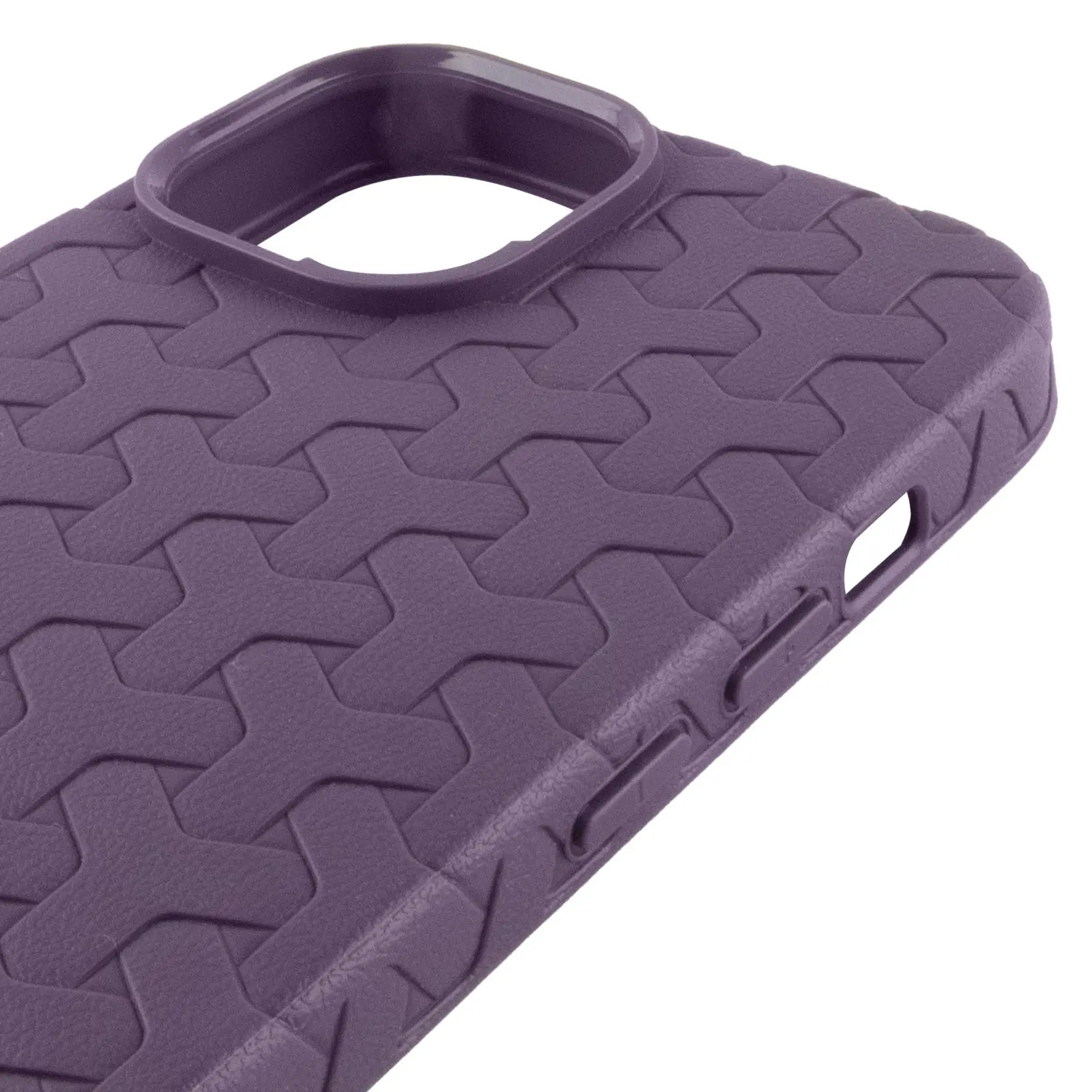 Чехол TPU Weaving для Apple iPhone 15 (6.1"), Purple 3, TPU, купить оптом с доставкой