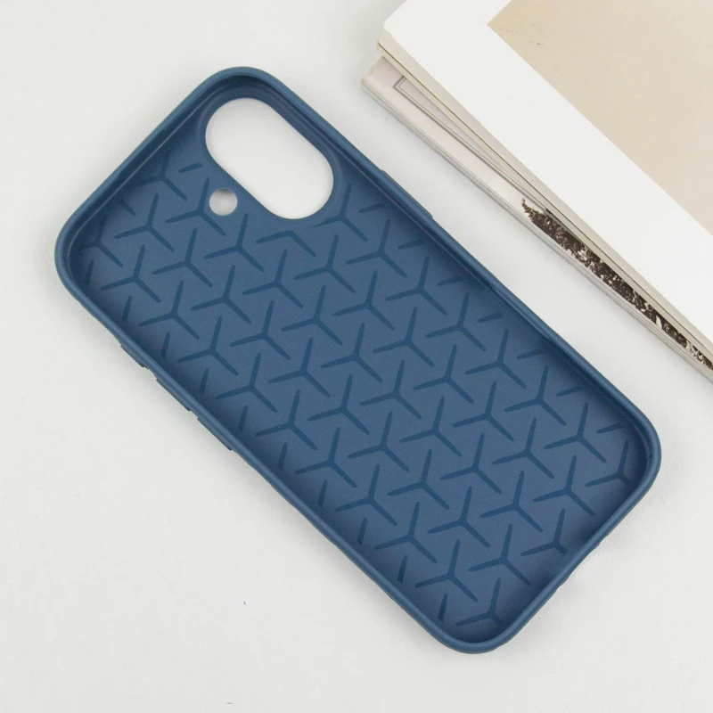 Чехол TPU Weaving для Apple iPhone 16 (6.1"), Blue 2, TPU, купить оптом с доставкой