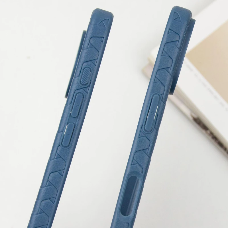 Чехол TPU Weaving для Apple iPhone 16 (6.1"), Blue 3, TPU, купить оптом с доставкой