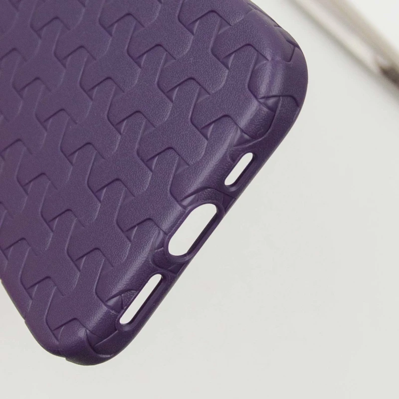 Чехол TPU Weaving для Apple iPhone 16 (6.1"), Purple 5, TPU, купить оптом с доставкой