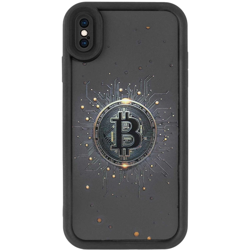 TPU чехол Prestige для Apple iPhone XS Max (6.5"), Bitcoin 1, TPU, купить оптом с доставкой