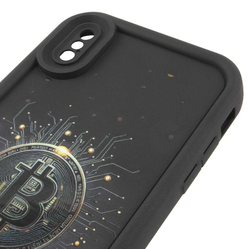 TPU чехол Prestige для Apple iPhone XS Max (6.5"), Bitcoin 3, TPU, купить оптом с доставкой