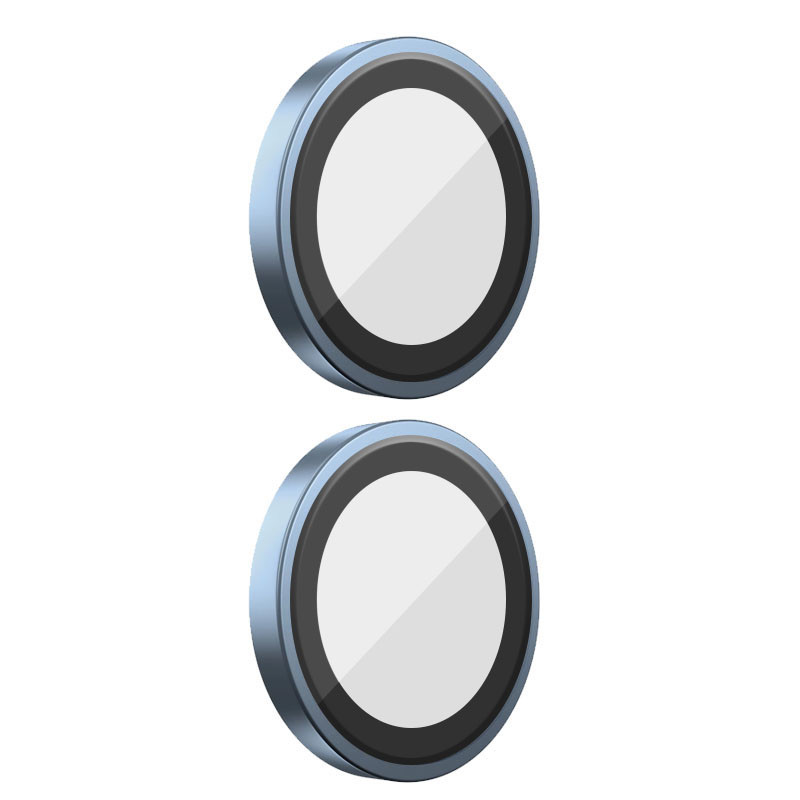 Захисне скло BlueO Metal на камеру для Apple iPhone 16 (6.1) / 16 Plus (6.7) на малюнкі №1