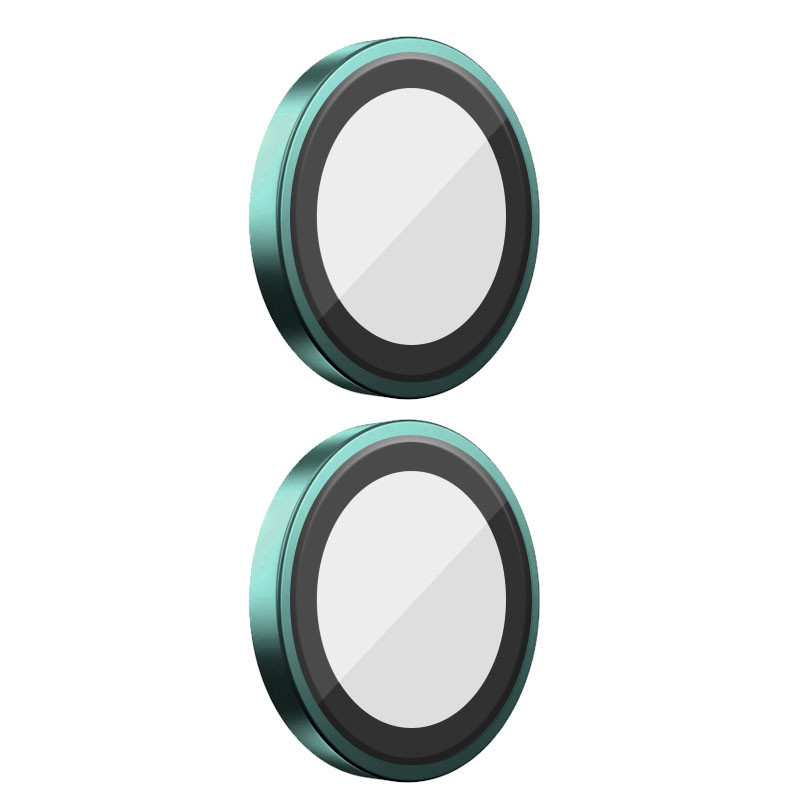 Захисне скло BlueO Metal на камеру для Apple iPhone 16 (6.1) / 16 Plus (6.7) на малюнкі №1