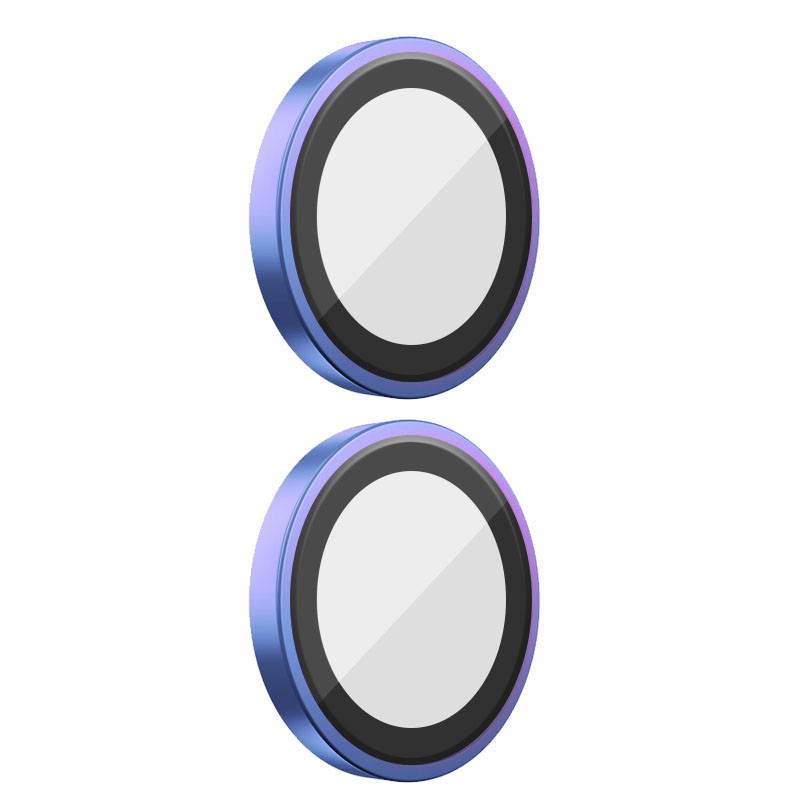 Захисне скло BlueO Metal на камеру для Apple iPhone 16 (6.1) / 16 Plus (6.7) на малюнкі №1