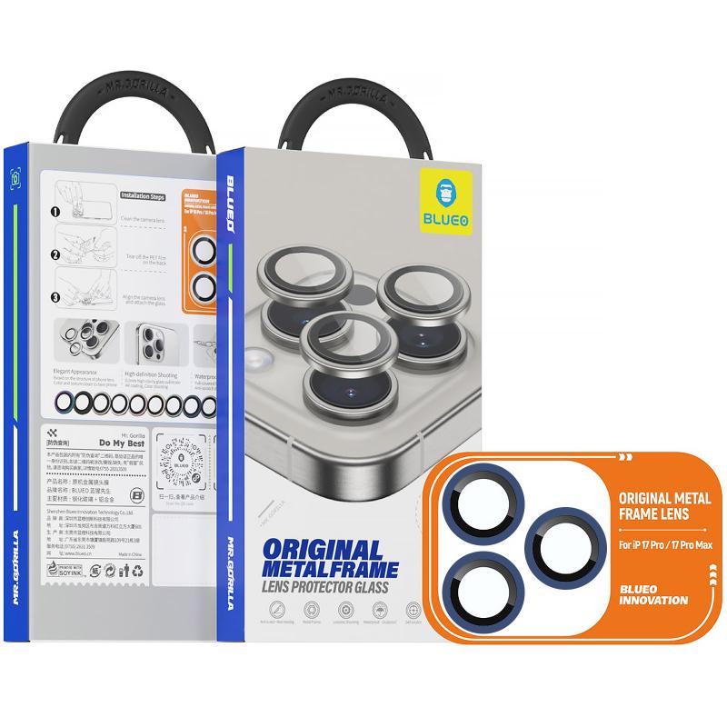 Захисне скло BlueO Metal на камеру для Apple iPhone 17 Pro / 17 Pro Max на малюнкі №3
