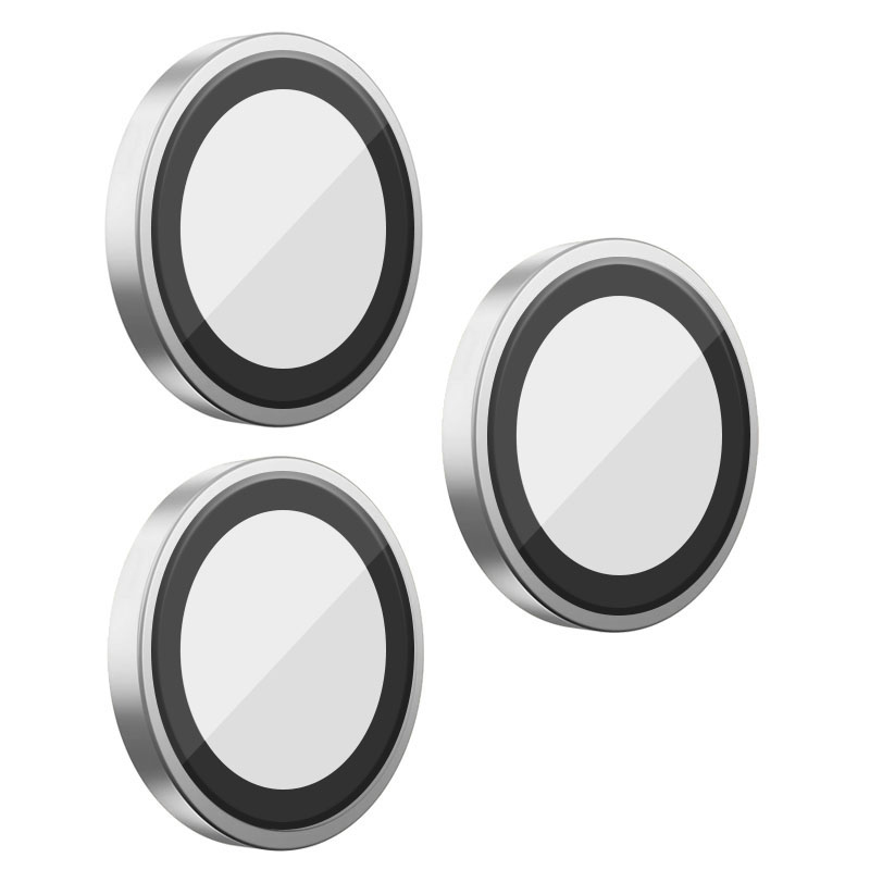 Защитное стекло BlueO Metal на камеру для Apple iPhone 18 Pro / 18 Pro Max, Серебряный / Silver 1, Закаленное стекло, купить оптом с доставкой