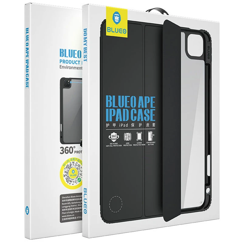 Чехол-книжка BlueO Ape Case для Apple iPad Air 13'' (2024-26) 1, Искусственная кожа, купить оптом с доставкой