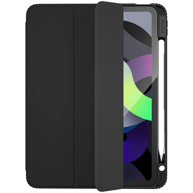 Чехол-книжка BlueO Ape Case для Apple iPad Air 13'' (2024-26), Черный, Искусственная кожа, купить оптом с доставкой