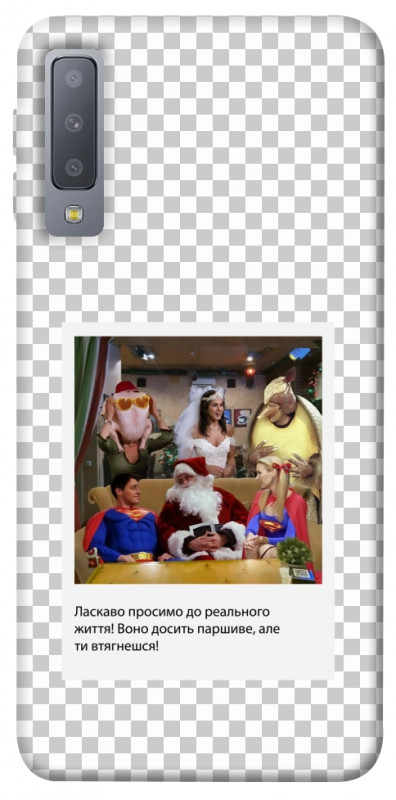 Чохол itsPrint New Year's cinema 3 для Samsung A750 Galaxy A7 (2018), itsellopt, купити оптом з доставкою