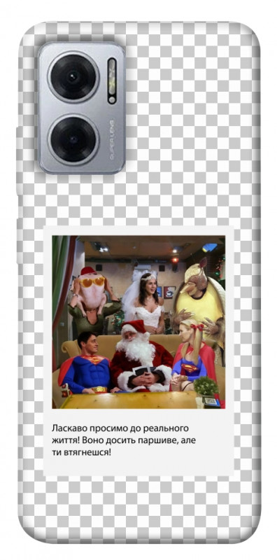 Чехол itsPrint New Year's cinema 3 для Xiaomi Redmi Note 11E, itsellopt, купить оптом с доставкой