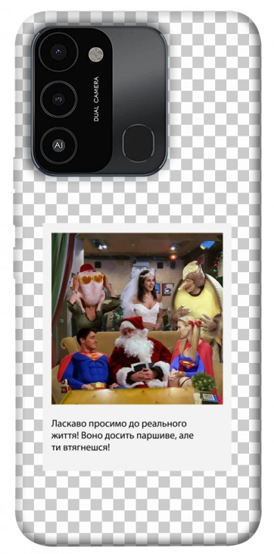Чехол itsPrint New Year's cinema 3 для Tecno Spark Go 2022 (KG5m), itsellopt, купить оптом с доставкой