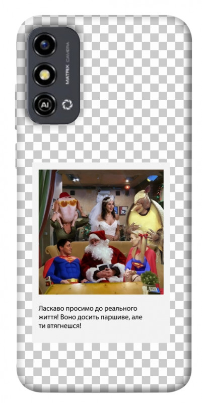 Чехол itsPrint New Year's cinema 3 для ZTE Blade A53, itsellopt, купить оптом с доставкой