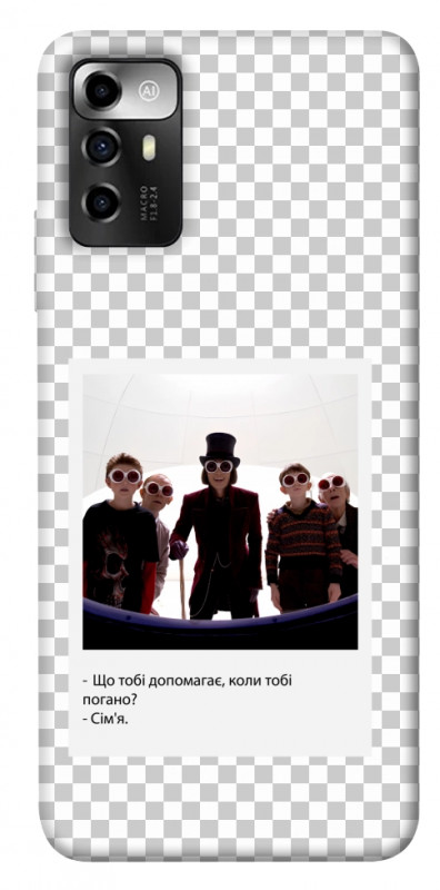 Чехол itsPrint New Year's cinema 5 для ZTE Blade A72, itsellopt, купить оптом с доставкой