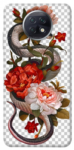 Чехол itsPrint Snake 1 для Xiaomi Redmi Note 9 5G / Note 9T