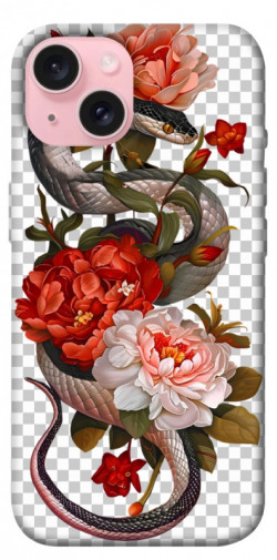 Чехол itsPrint Snake 1 для Apple iPhone 15 (6.1")