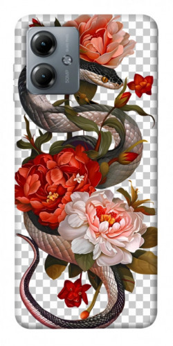 Чехол itsPrint Snake 1 для Motorola Moto G14