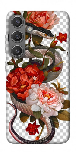 Чехол itsPrint Snake 1 для Samsung Galaxy S24