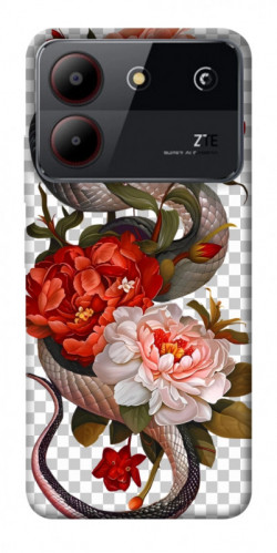 Чехол itsPrint Snake 1 для ZTE Blade A54 4G