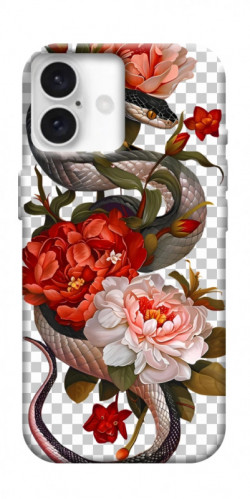 Чехол itsPrint Snake 1 для Apple iPhone 16 Plus (6.7")