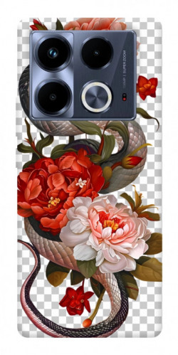 Чехол itsPrint Snake 1 для Infinix Note 40 4G