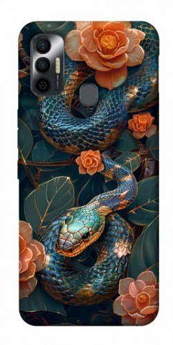 Чехол itsPrint Snake 2 для TECNO Spark 7