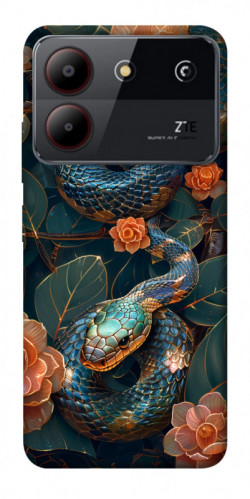 Чехол itsPrint Snake 2 для ZTE Blade A54 4G