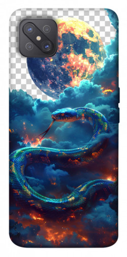 Чехол itsPrint Snake 3 для Oppo A92s