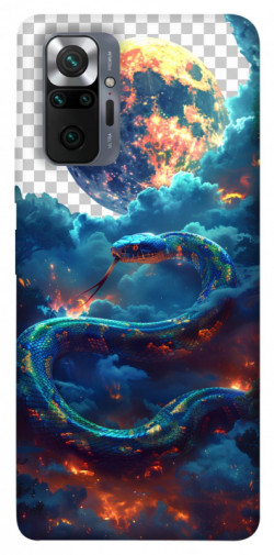 Чехол itsPrint Snake 3 для Xiaomi Redmi Note 10 Pro